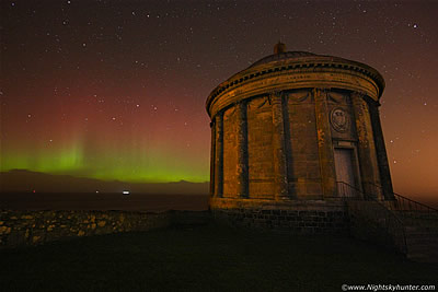 Mussenden Temple Aurora Outburst - Oct 30th 2013